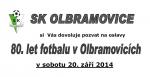 80.let fotbalu v Olbramovicích