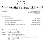Memoriál Fr. Babického