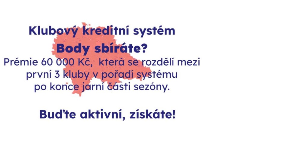 <p>Pro jarní část sezony určuje Výkonný výbor prémii 60 000 Kč,  která se rozdělí mezi první 3 kluby v celkovém hodnocení kreditního systému v poměru mezi nimi nasbíraných bodů.</p>